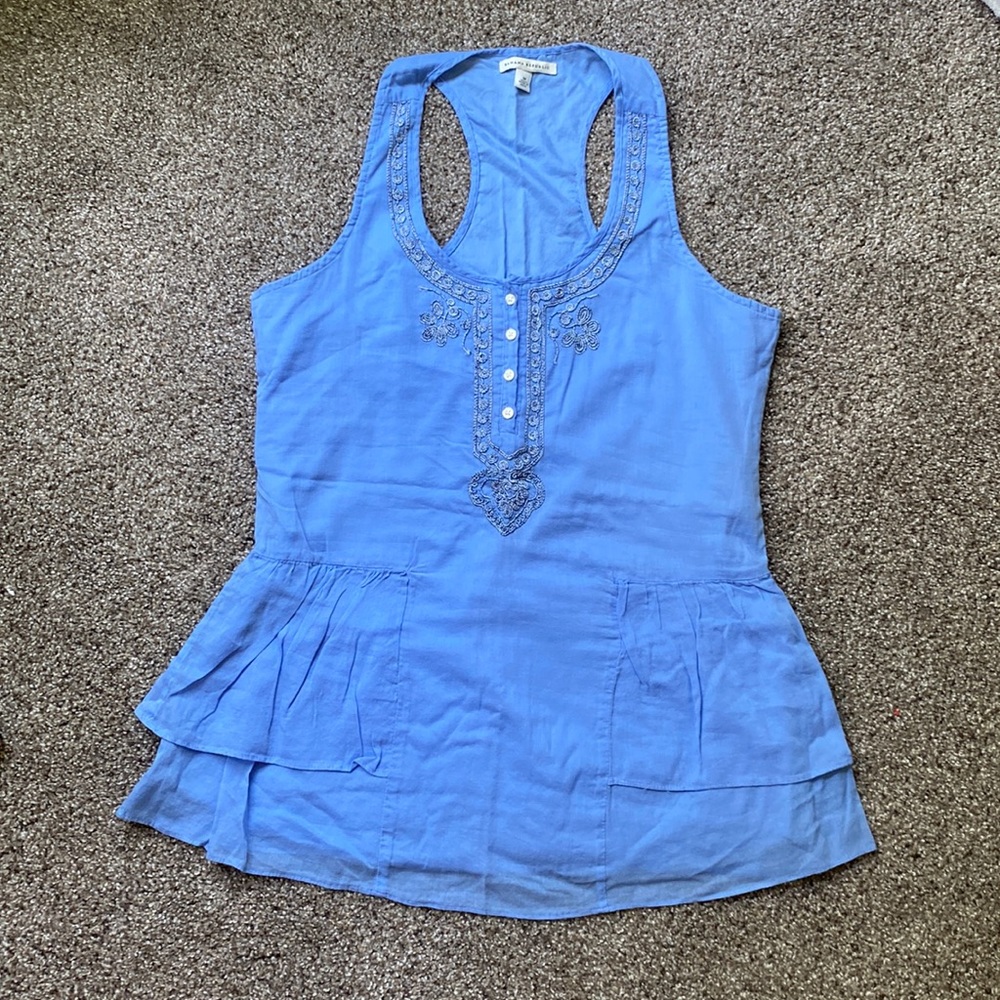 Banana Republic embellished top